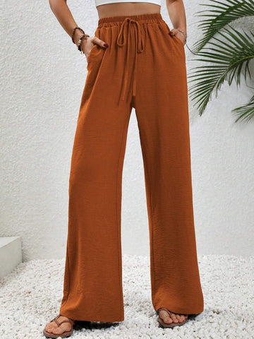 Ameila Wide Leg Drawstring Pants