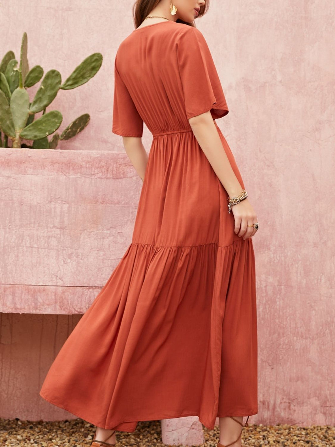 Briella Lace Midi Dress