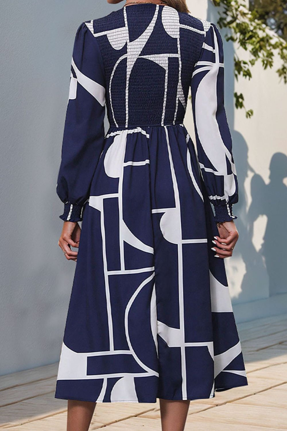 Vibrant Harmony Midi Dress
