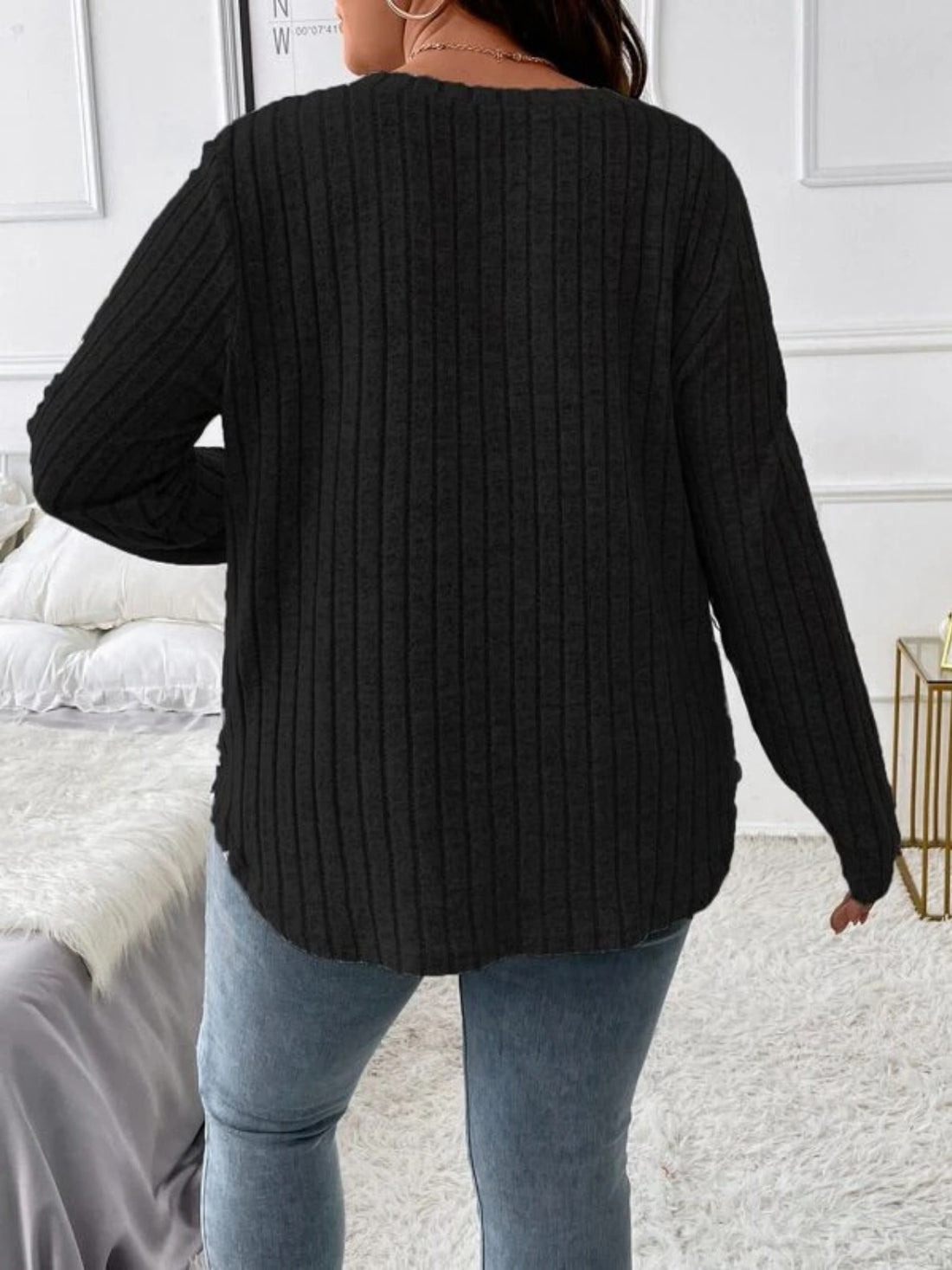 Chana Plus Size V-Neck Shirt