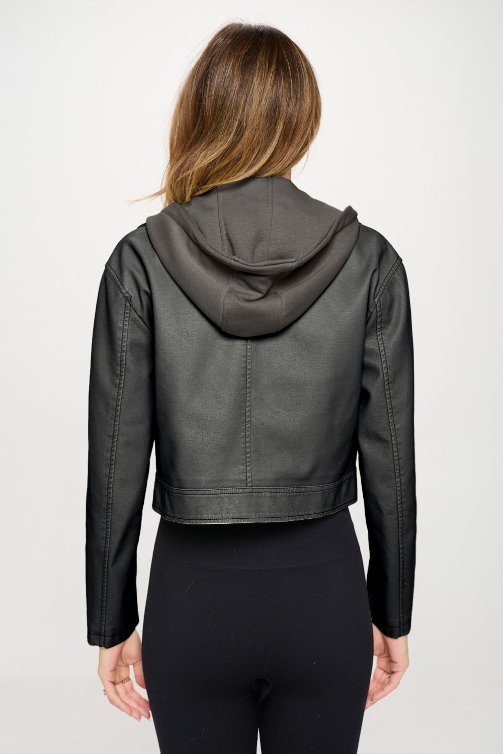 Coalition LA Rugged Cropped Hooded Jacket