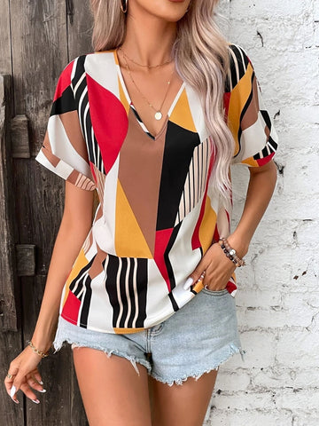 Style Statement V-Neck Blouse