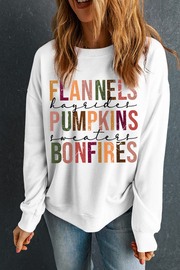 Hayride Season Graphic Sweatshirt