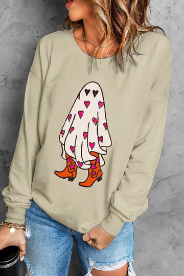 Ghost Graphic Sweatshirt