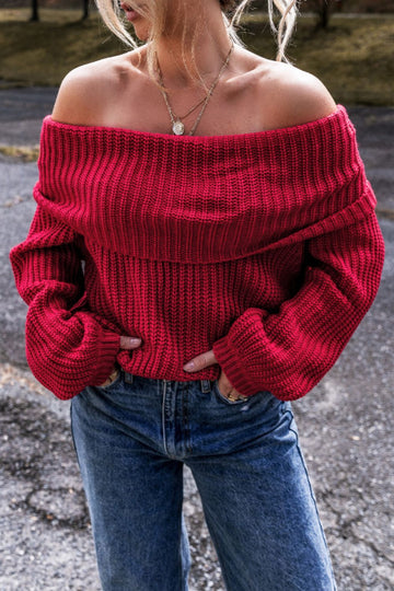 Kennedy Off-Shoulder Sweater