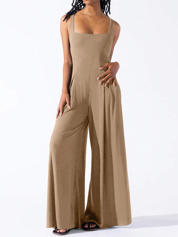 Annabelle Wide Strap Jumpsuit