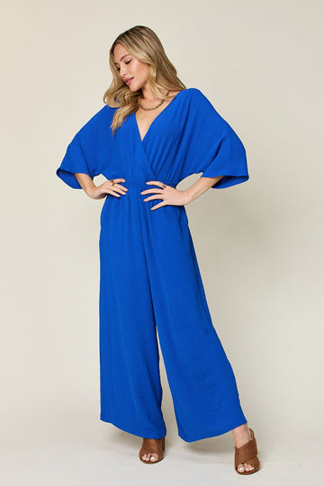 Debbie Double Take Wide Leg Jumpsuit