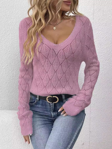The Sweetest V-Neck Sweater