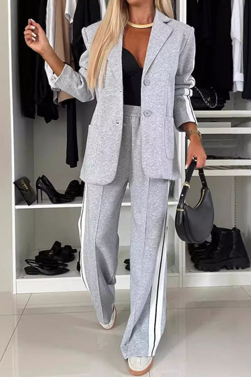 Clocked In Top and Pants Set