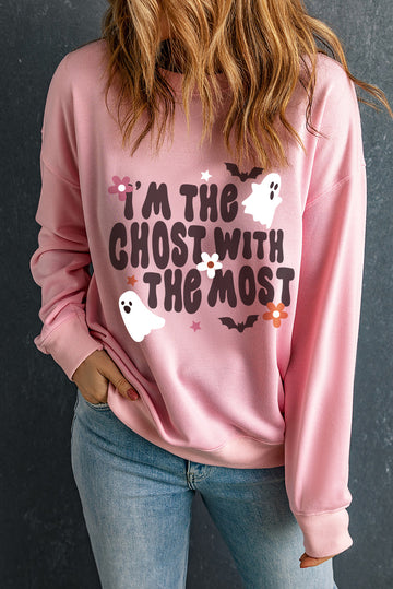 Ghost with the Mostest Graphic Sweatshirt