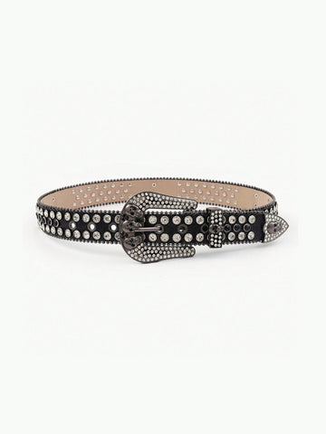 LUXE PU Leather Skull Belt
