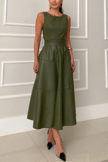 Glinda Sleeveless Midi Dress