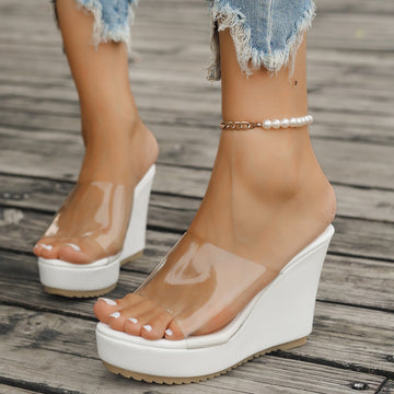 Kay Bell Wedge Sandals