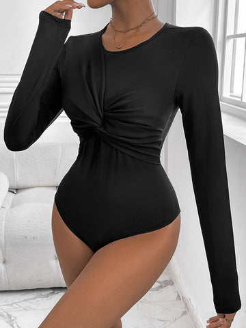 Twisted Long Sleeve Bodysuit