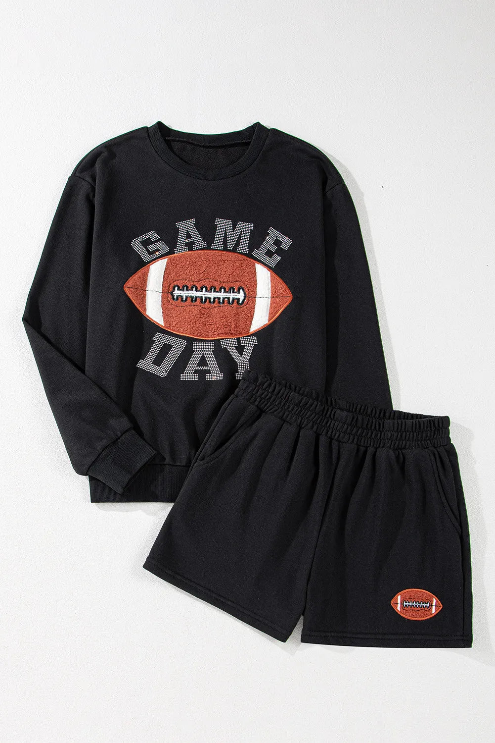 GAME DAY Football Top and Shorts Set