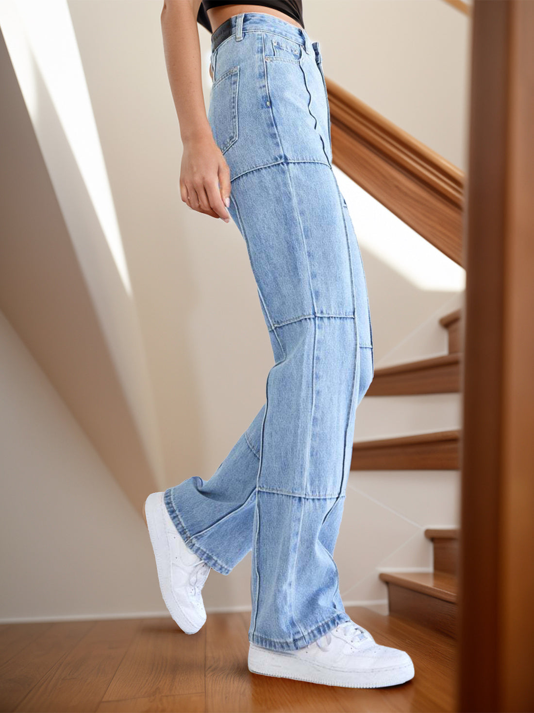 High Waist Fashion Jeans