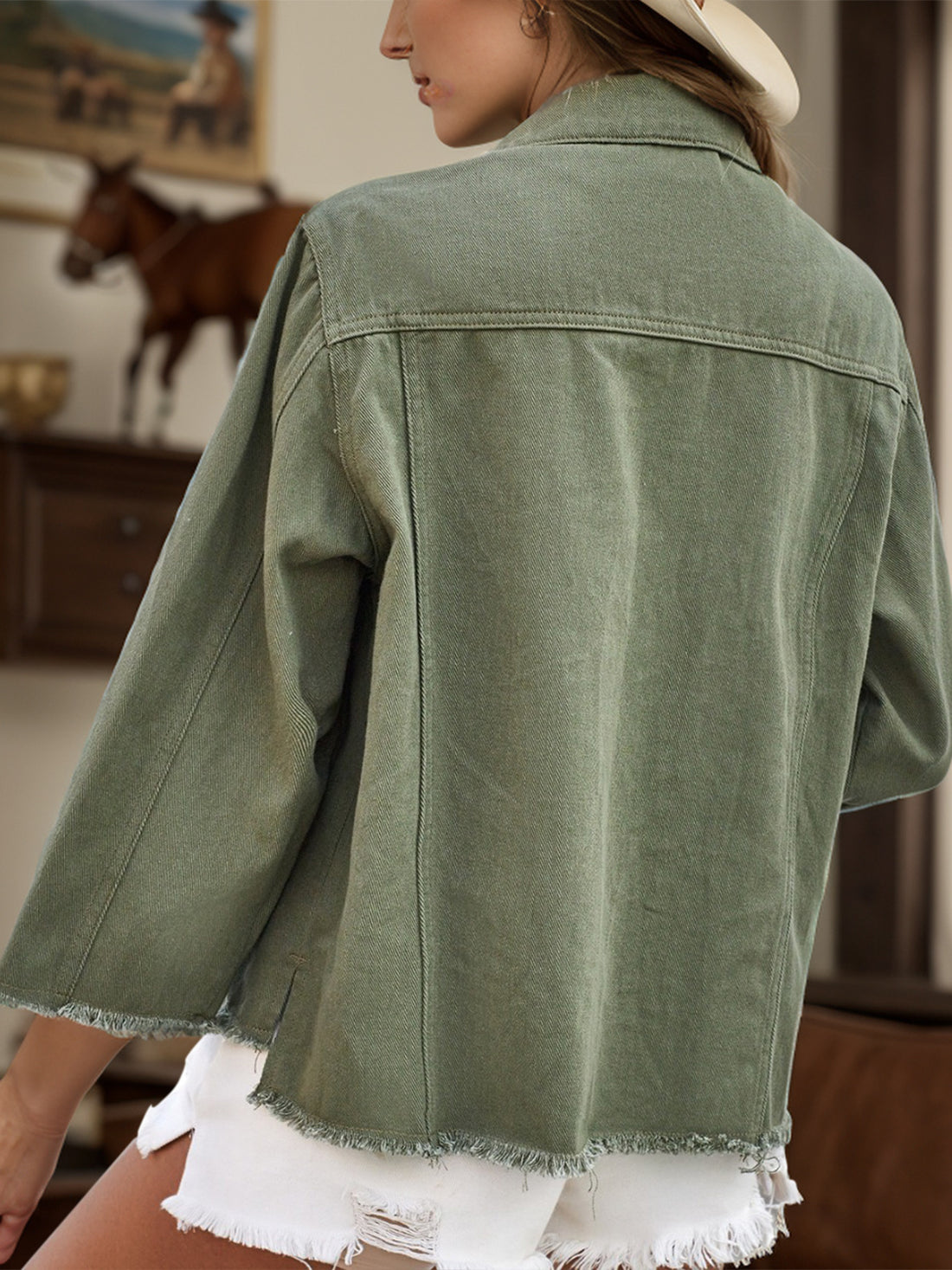 Legit Button Up Denim Jacket