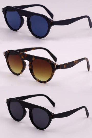 3-Piece Full Rim Sunglasses