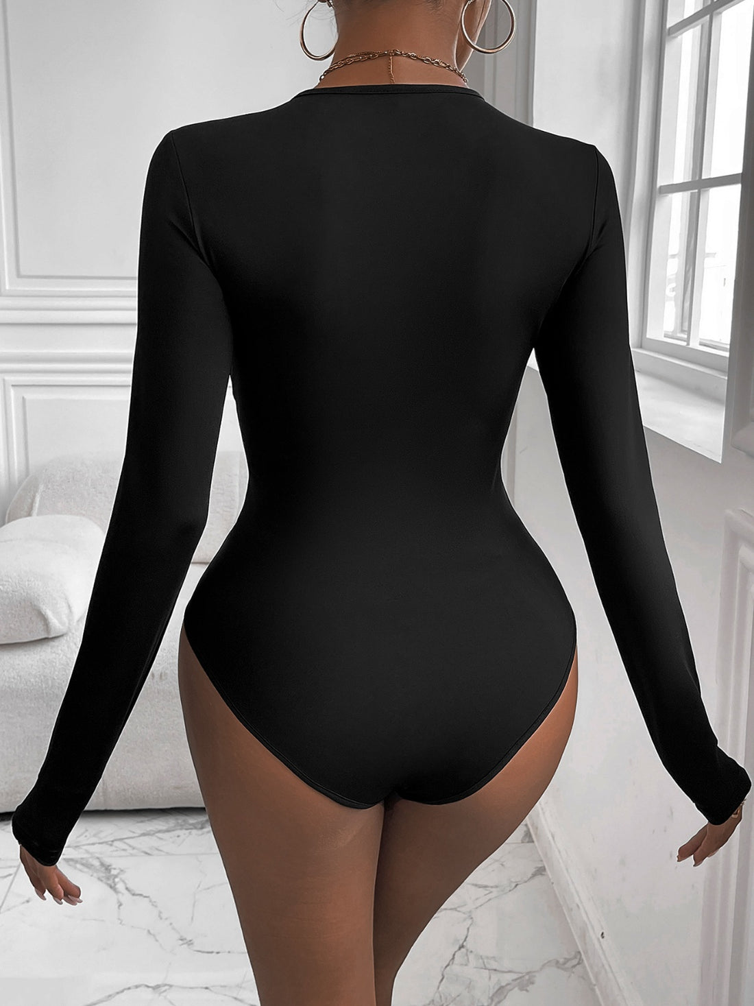 Twisted Long Sleeve Bodysuit