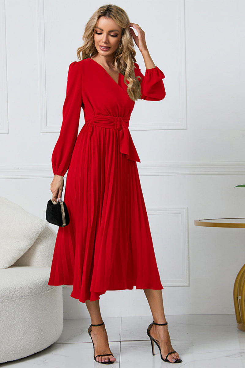 Destiny Long Sleeve Midi Dress