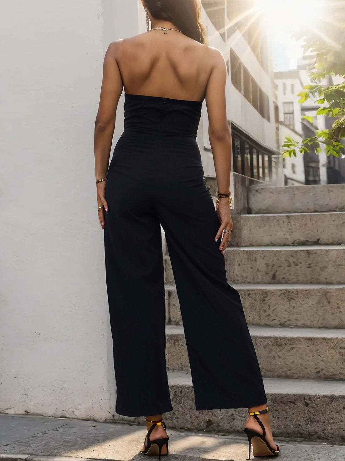 Lola Day Party Wide Leg Jumpsuit