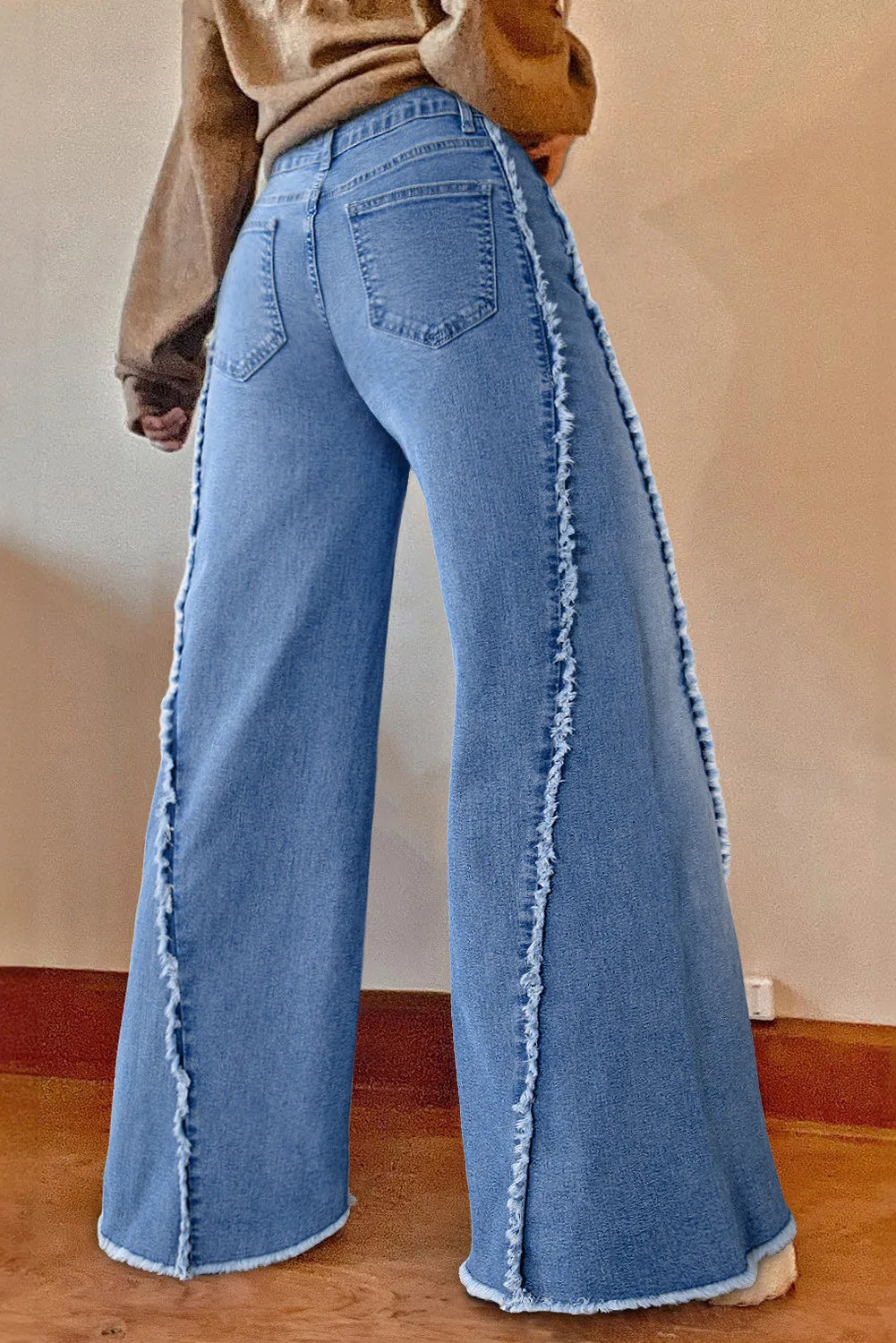 Missy Wide Leg Jeans with Pockets