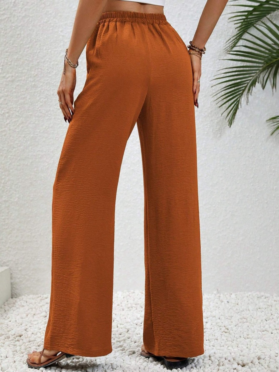 Ameila Wide Leg Drawstring Pants