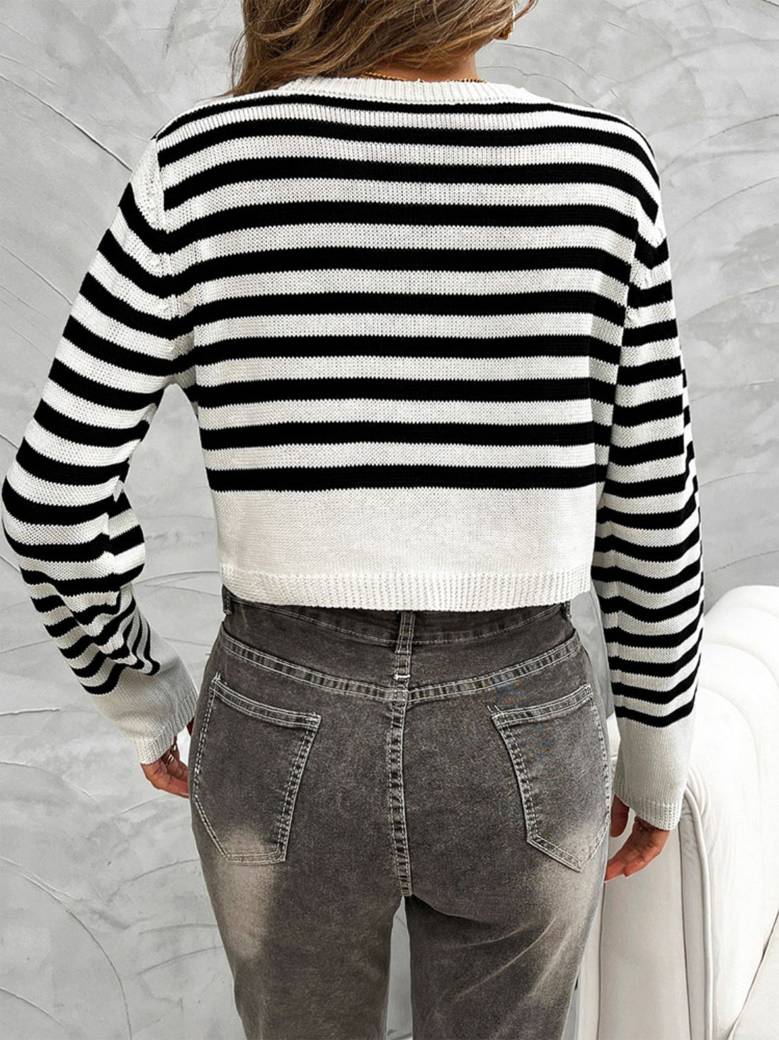 Devine Striped Cardigan