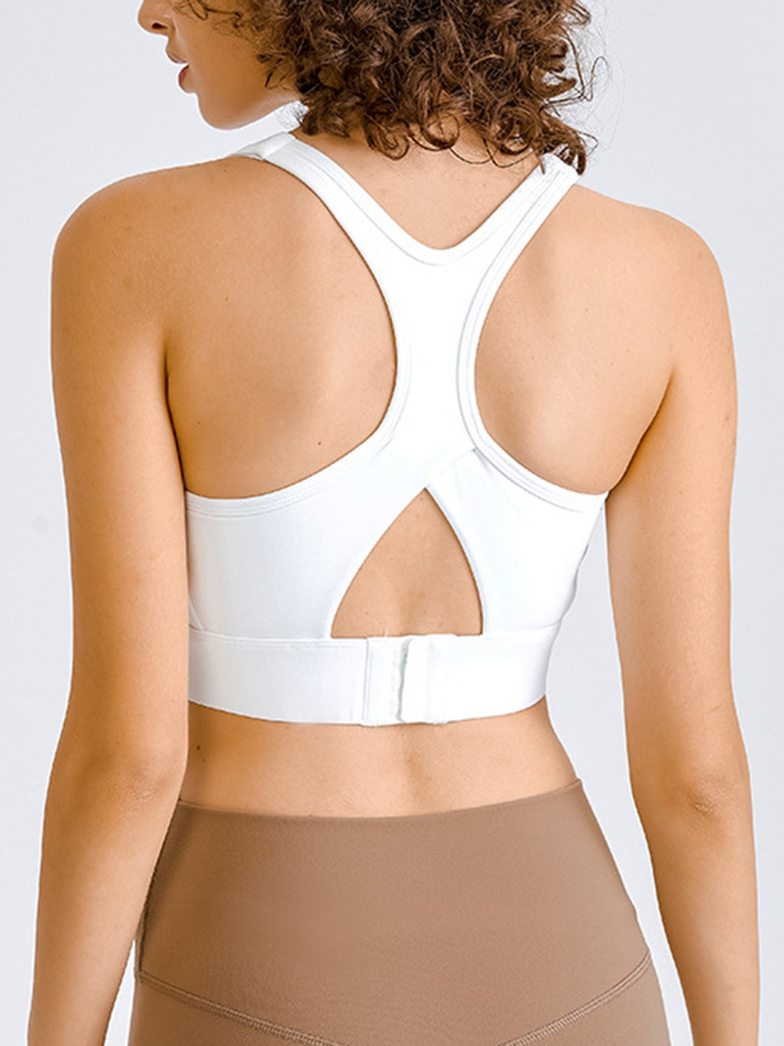 Double Take  Racerback Cropped Tank