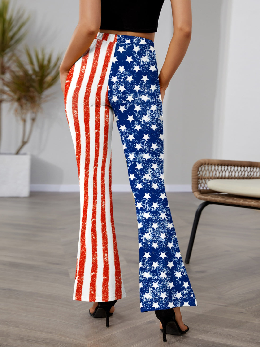 Stars & Stripes Bootcut Pants