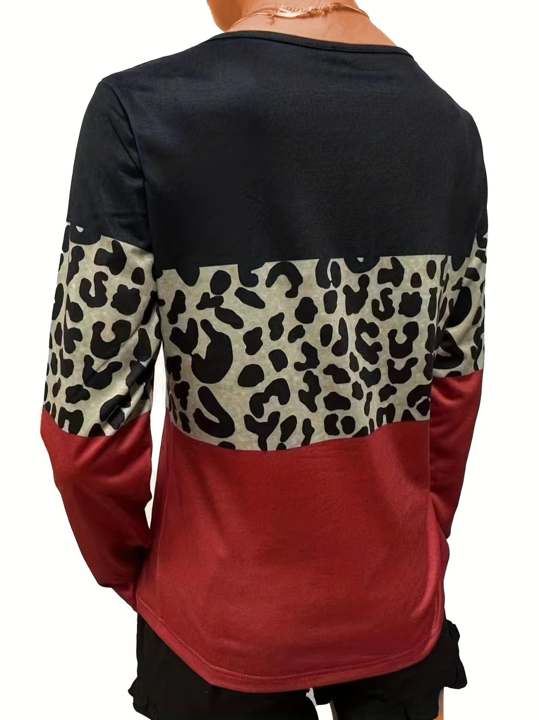Calliope Crisscross Color Block Shirt