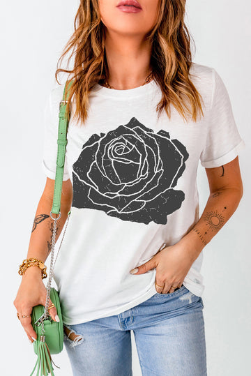 Rose Graphic T-Shirt