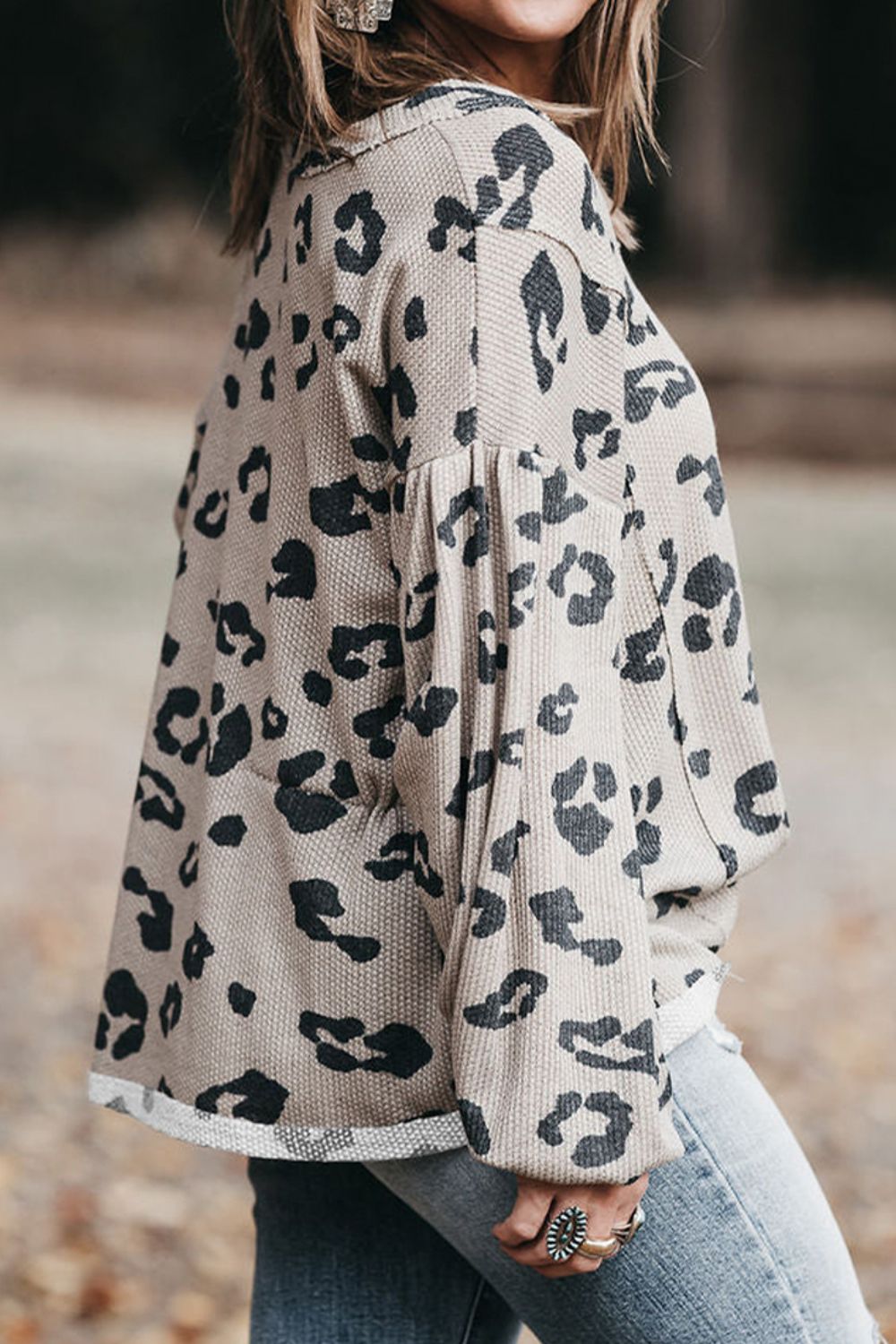 Roar with Style Leopard Plus Shirt