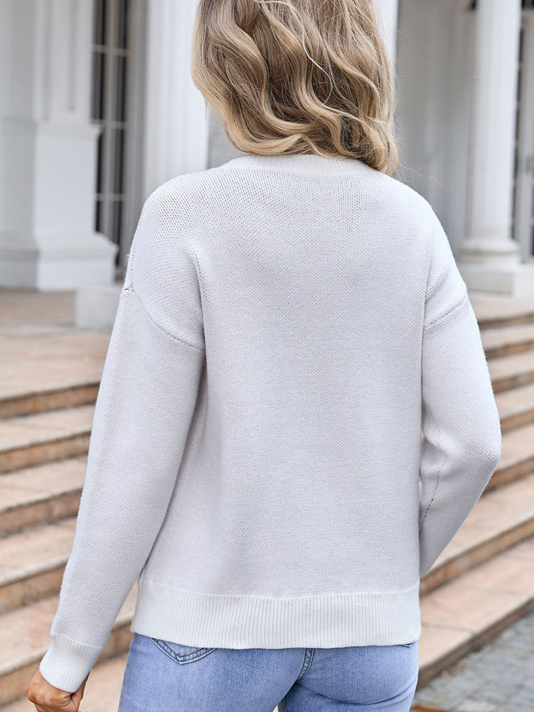 Angel Wings Bow Sweater