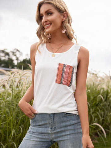 Comfy Pocket Neck Tank