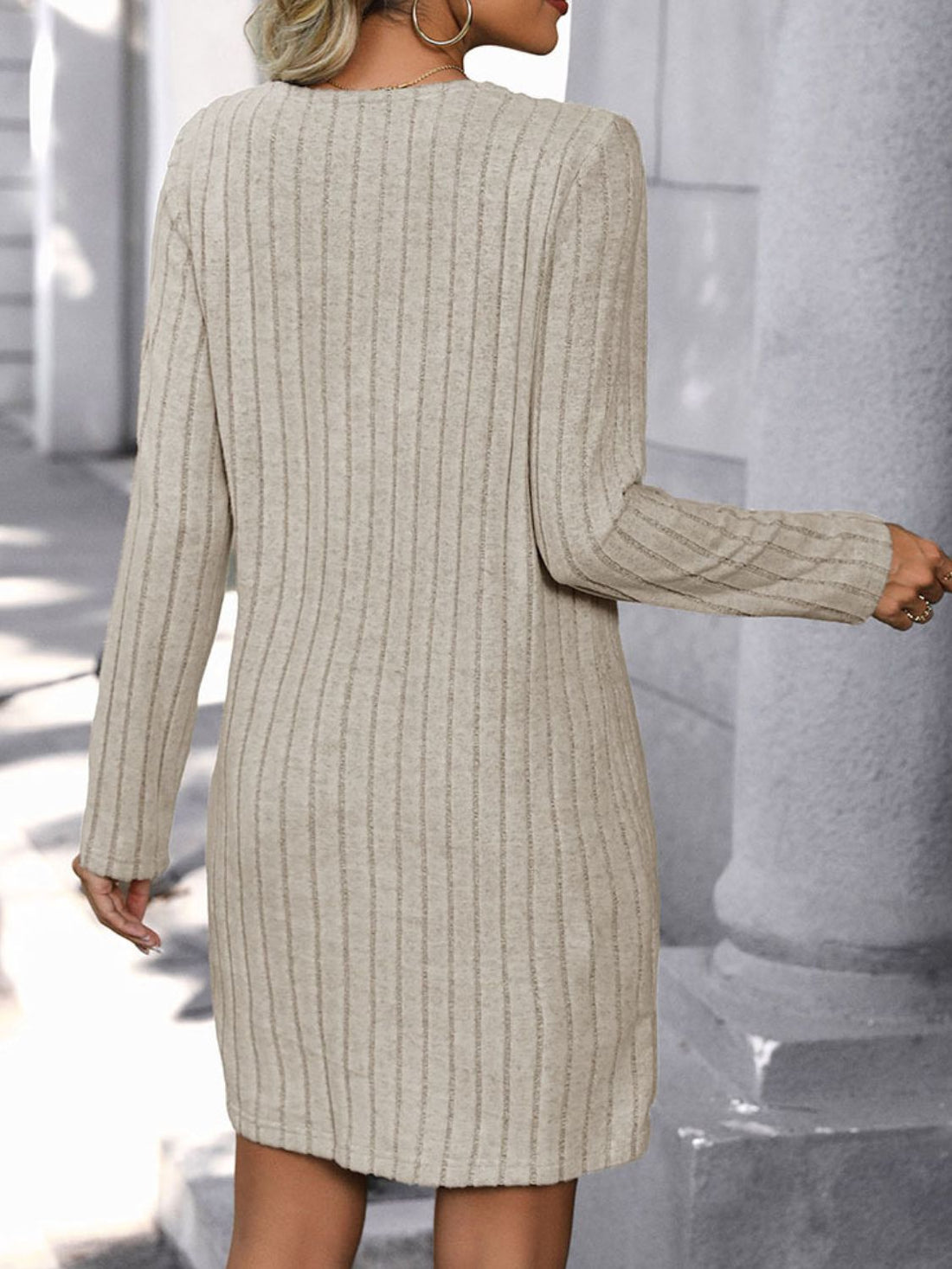 Chic V-Neck Haven Dress