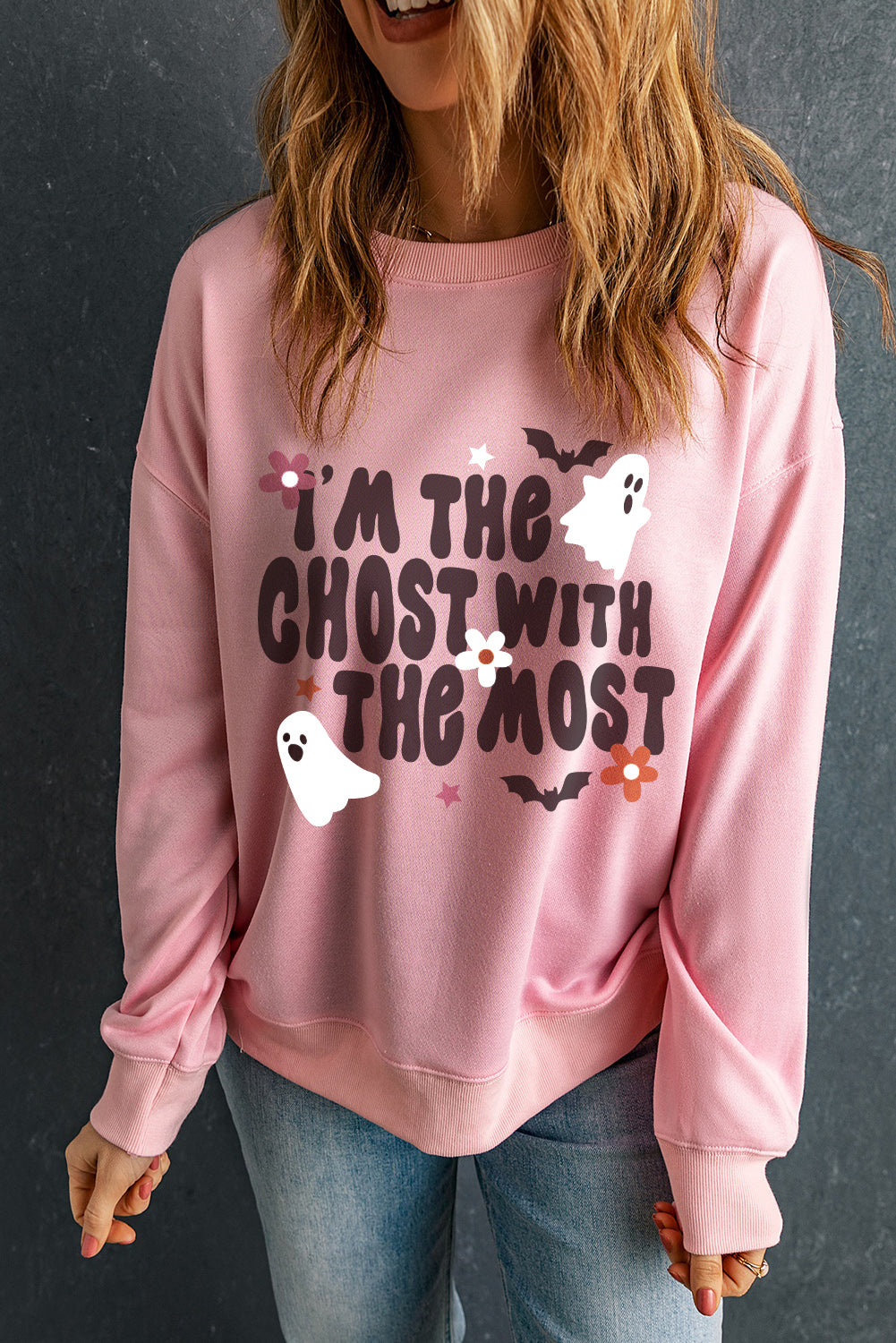 Ghost with the Mostest Graphic Sweatshirt