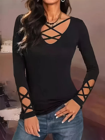 Catie Love Crisscross Shirt