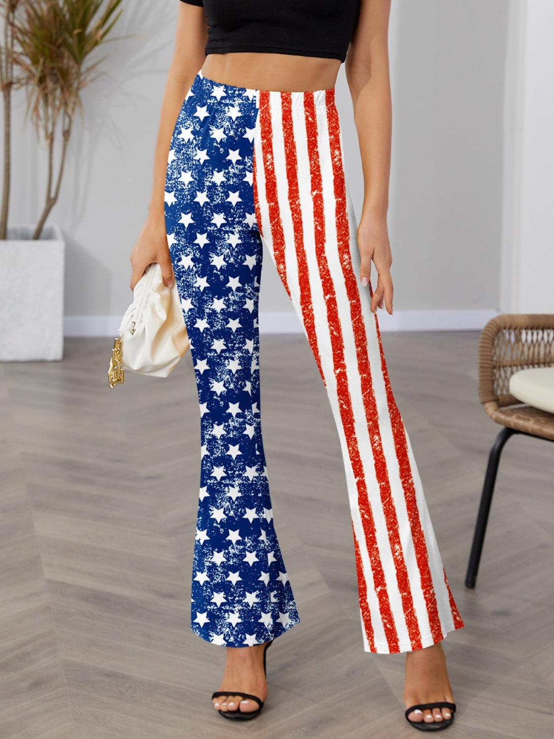 Stars & Stripes Bootcut Pants