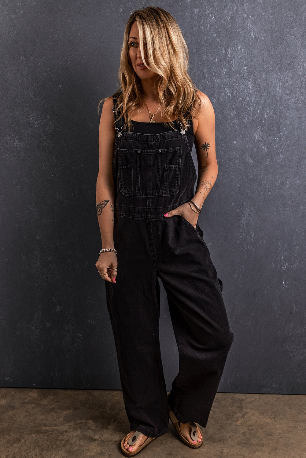 Chloe Classic Denim Overalls