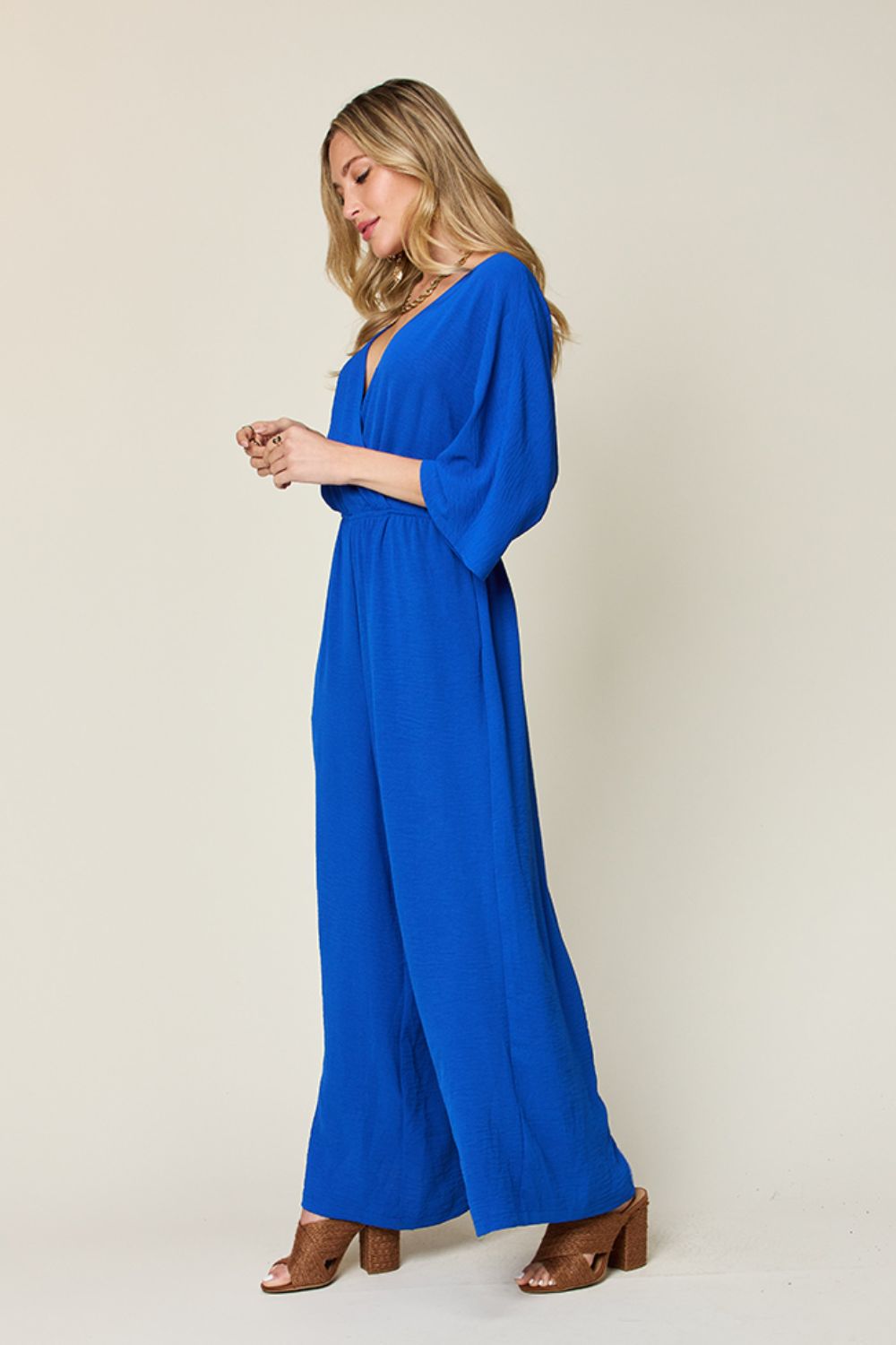 Debbie Double Take Wide Leg Jumpsuit