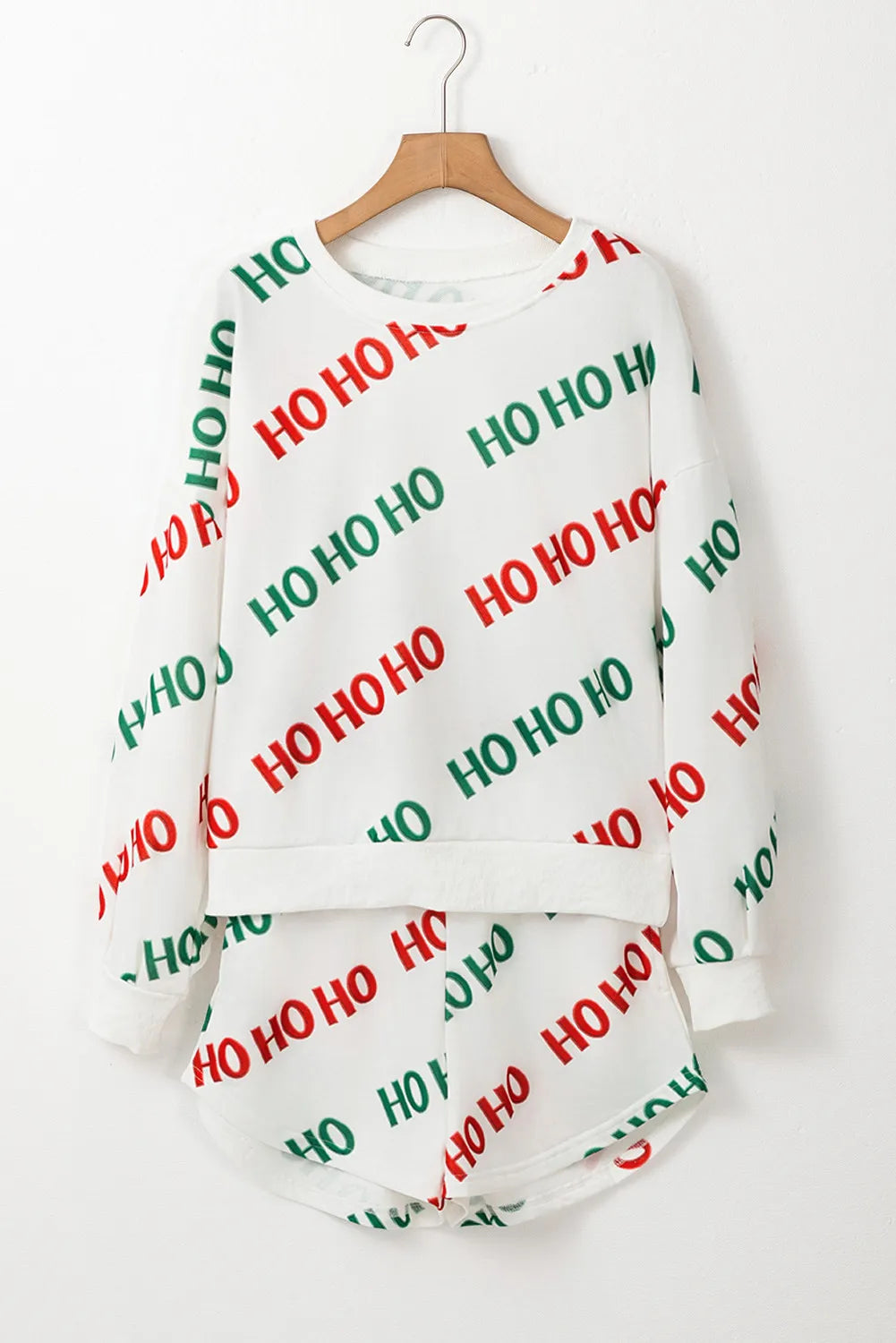 Ho Ho Ho Shorts Set