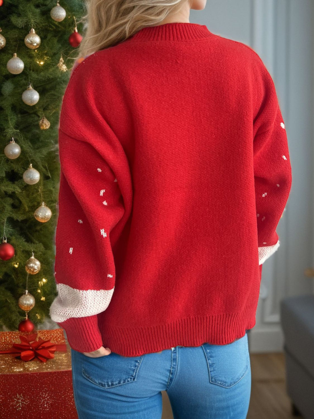 Reindeer Long Sleeve Sweater