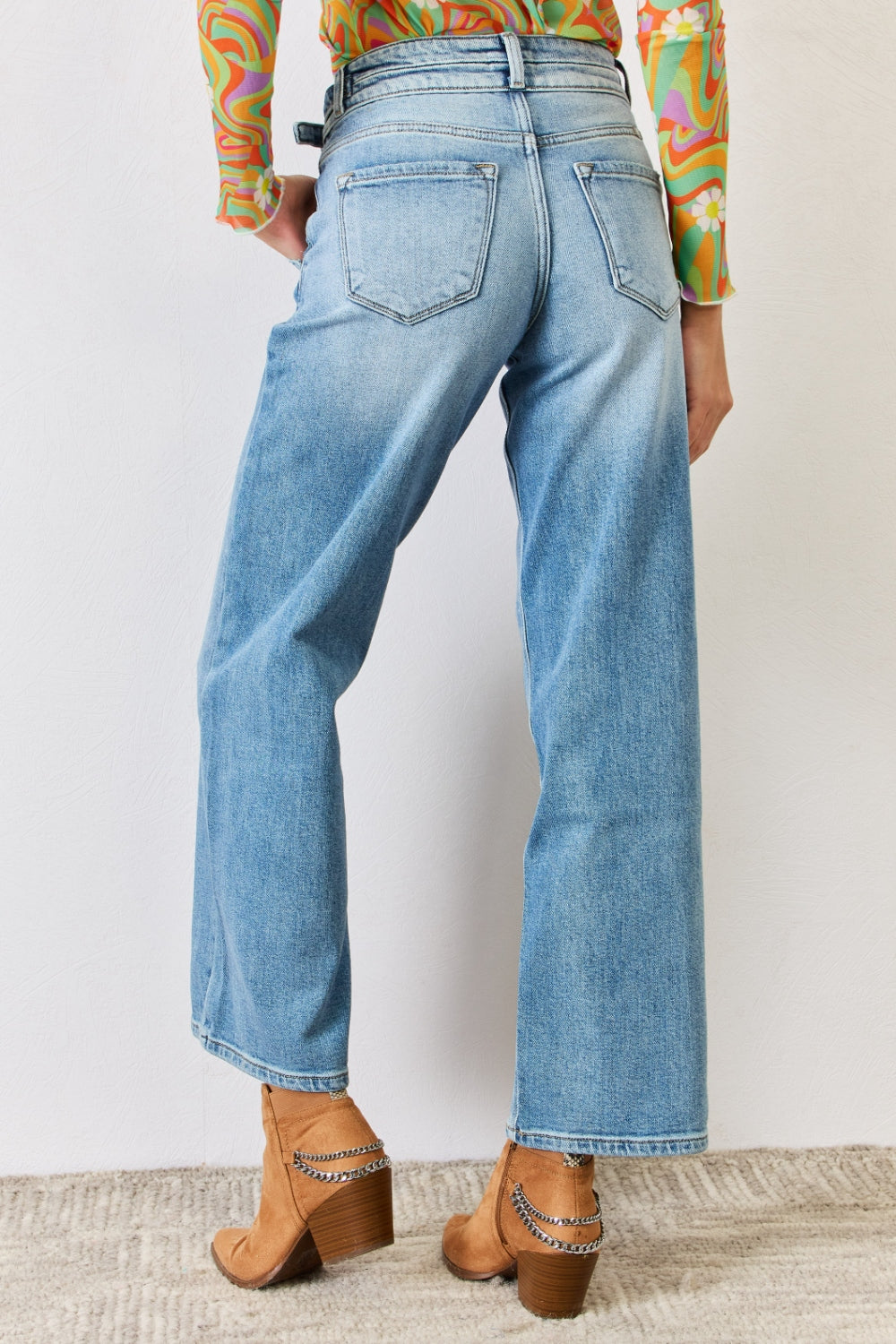 High Waist Wide Jeans