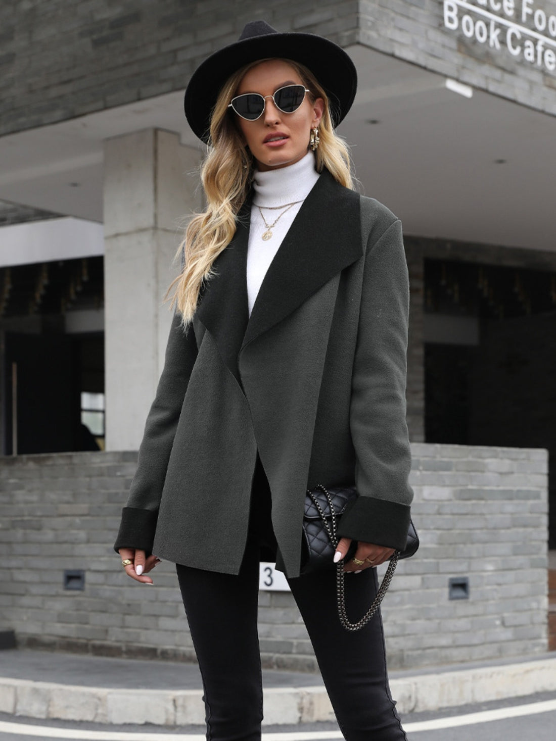 Liz Beth Open Front Jacket
