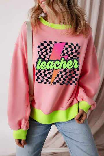 Teacher Long Sleeve Sweatshirt